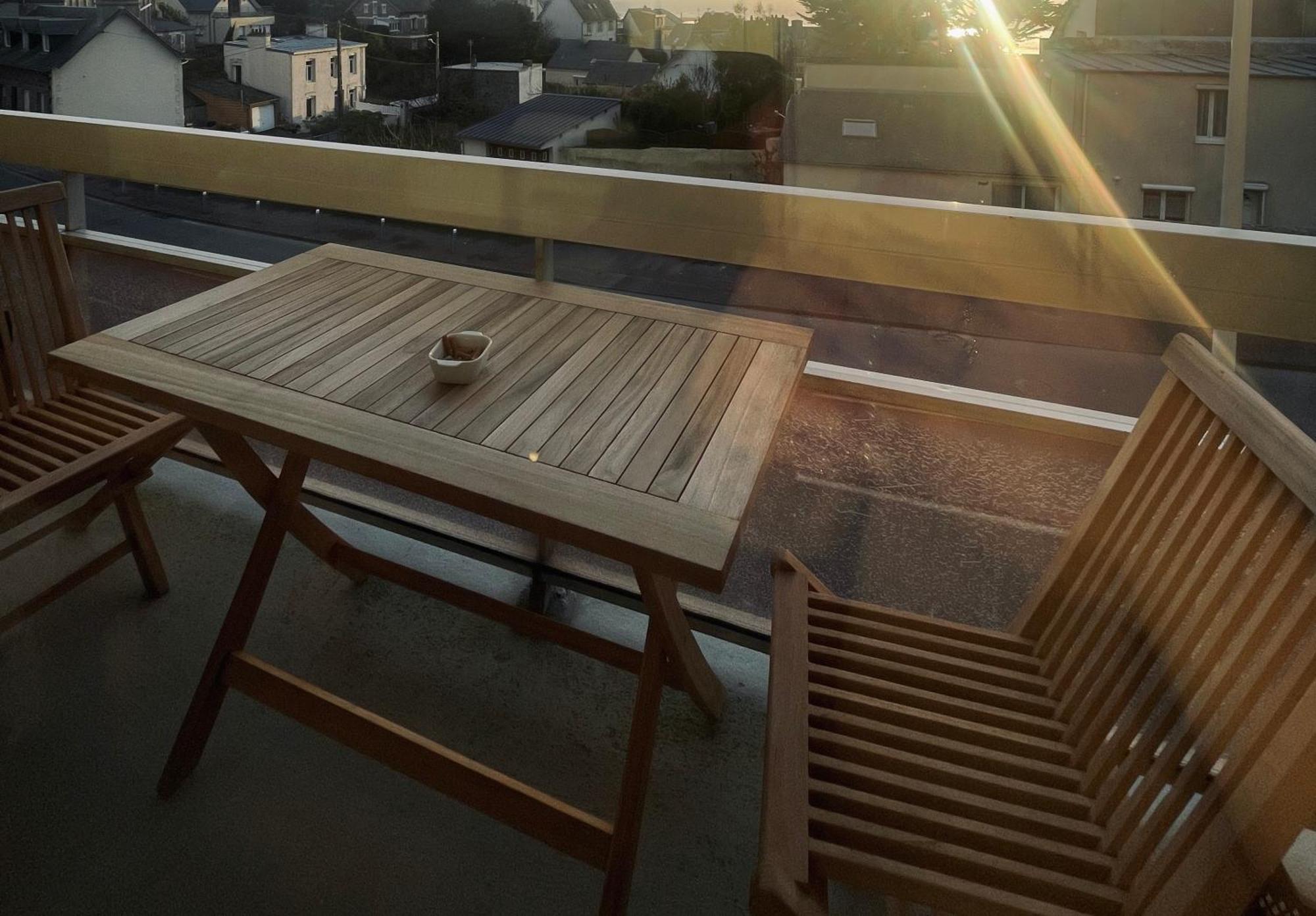 Appartement Vue Mer Proche Plage Et Centre グランビル エクステリア 写真